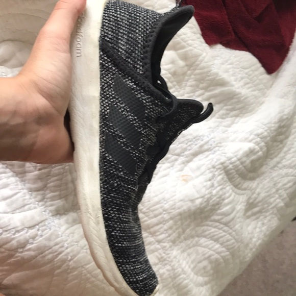 adidas Shoes - Woman’s black adidas size 8 cloudfoam tennis shoes